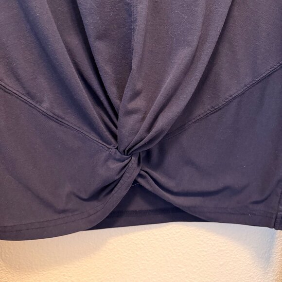Athleta Women's Essence Twist Top Activewear Size S Yoga Workout‎ Thumbholes - Picture 4 of 11
